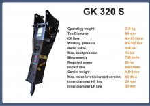 Hidraulični čekači Italdem GK 320 S