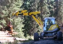 Hodajući bageri Menzi M540