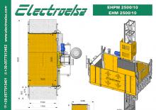 Industrijske dizalice Electroelsa EHPM 2500/10