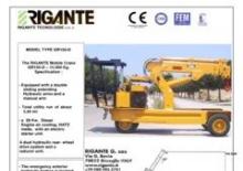 Industrijske pokretne dizalice Rigante GR 150
