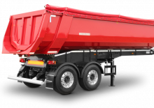 Kiper prikolice / Kiper Poluprikolice Schwarzmüller 2-axle aluminium segment tipper semitrailer