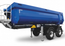 Kiper prikolice / Kiper Poluprikolice Schwarzmüller 2-axle steel segment tipper semitrailer - wheelbase 1,810 mm