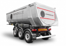 Kiper prikolice / Kiper Poluprikolice Schwarzmüller 3-Axle Aluminium-Segment Tipper Semitrailer with thermal insulation