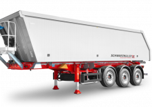 Kiper prikolice / Kiper Poluprikolice Schwarzmüller 3-axle full aluminium hollow profile tipper semitrailer