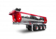 Kiper prikolice / Kiper Poluprikolice Schwarzmüller 3-Axle Full Aluminium Segment Tipper Semitrailer with thermal insulation