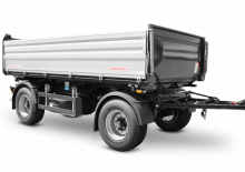 Kiper prikolice / Kiper prikolice Schwarzmüller 2-axle 3-way tipper trailer - building site