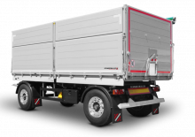 Kiper prikolice / Kiper prikolice Schwarzmüller 2-axle 3-way tipper trailer - long-haul transport