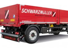 Kiper prikolice / Kiper prikolice Schwarzmüller 2-axle platform trailer - building materials