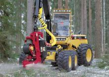 Kombajni Caterpillar 550