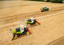 Kombajni Claas Trion 530 TerraTrac   