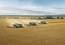Kombajni Claas Trion 540 TerraTrac   