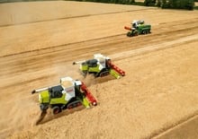 Kombajni Claas Trion 650 Terra Trac