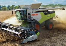 Kombajni Claas Trion 740 Terra Trac    