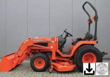 Kompaktni pomoćni traktori Kubota B 1710 DS
