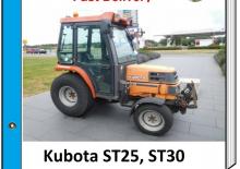 Kompaktni pomoćni traktori Kubota ST 30 Bügel