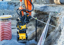Kompaktori za hidraulične bagere engcon PP350