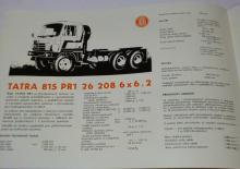 Krute šasije Tatra 815 PR1 26 208 6x6.2