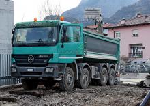 Krute šasije Mercedes-Benz Actros 4150 K 8x4