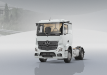 Krute šasije Mercedes-Benz Arocs 2045 K 4x2