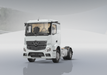 Krute šasije Mercedes-Benz Arocs 2053 K 4x2