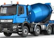 Krute šasije DAF CF 370 FAD Mixer