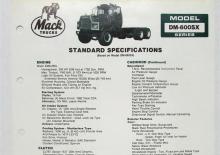 Krute šasije Mack DM-600SX CA481 ET973 6x4