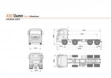 Krute šasije Hyundai Commercial Vehicles H380.400 D6CB41