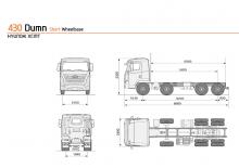 Krute šasije Hyundai Commercial Vehicles H380.430 D6HB3H