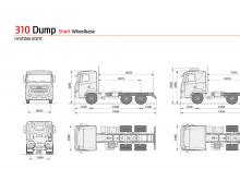 Krute šasije Hyundai Commercial Vehicles H400.310 D6HA38