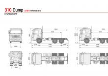 Krute šasije Hyundai Commercial Vehicles H400.310 D6HA40A