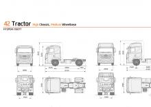 Krute šasije Hyundai Commercial Vehicles H420.400 D6HA42