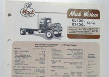 Krute šasije Mack RL400LS CA49 Cummins VB-210 6x2