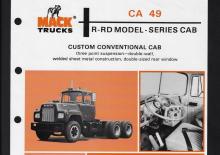Krute šasije Mack RS457L CA49 1160 4x2