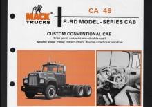 Krute šasije Mack RS483L CA49 6V-53N 4x2