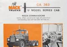 Krute šasije Mack U-600T CA363 ET673E 4x2