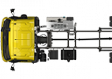 Krute šasije DAF XB 190 FA 10t