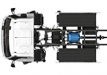 Krute šasije DAF XB 190 FA 19t Electric
