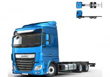 Krute šasije DAF XF 450 FAS Low Deck