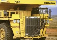 Kruti kiperi kamioni Komatsu 730E