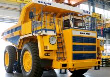 Kruti kiperi kamioni Belaz 7558D