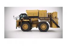 Kruti kiperi kamioni Caterpillar 772G WTR Bare chassis