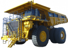 Kruti kiperi kamioni Komatsu 830E-AC