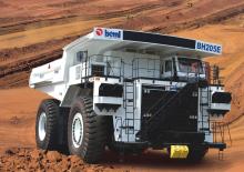 Kruti kiperi kamioni Beml BH205E-AC