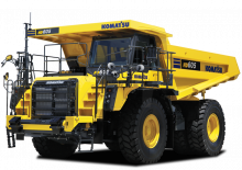Kruti kiperi kamioni Komatsu HD605-8E0