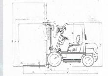LPG viljuškari Patria PFG 30 TH 2