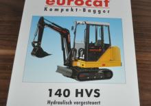 Mini bageri Öswag 140 HVS eurocat