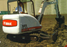 Mini bageri Bobcat 329