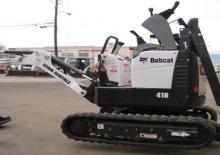 Mini bageri Bobcat 418