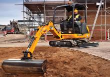 Mini bageri JCB 8016