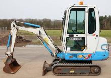 Mini bageri Yanmar B 15 CRE